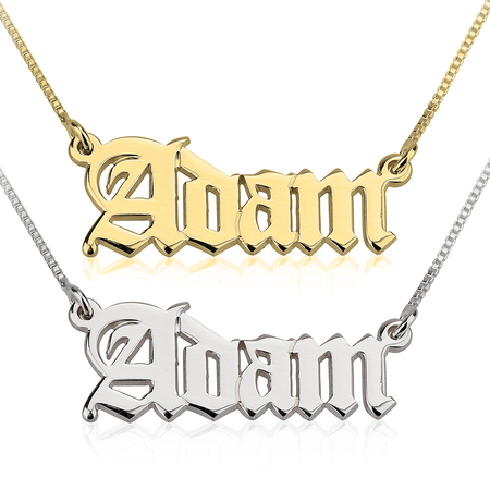 Old English Necklace