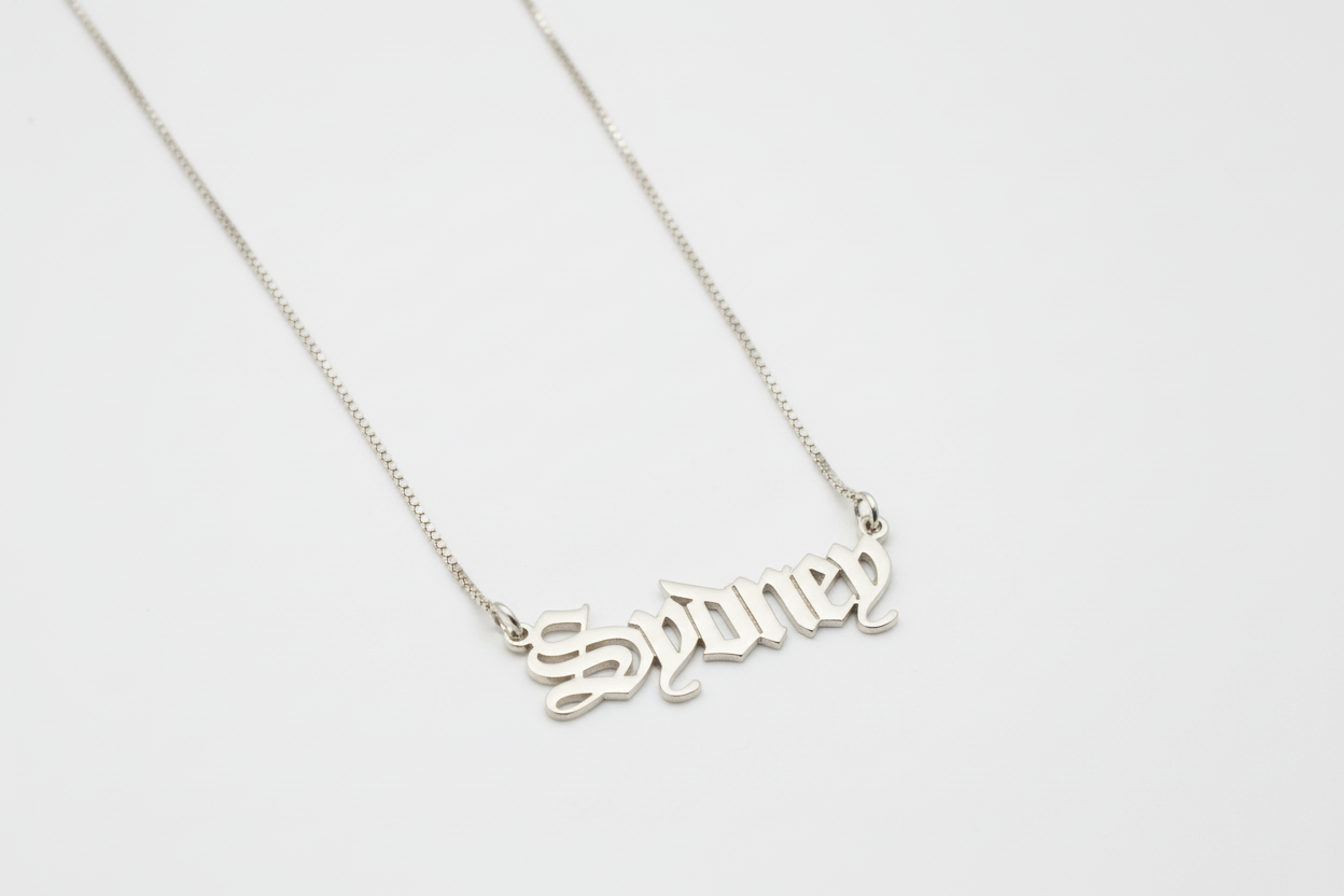 Old English Necklace