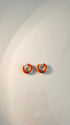 Orange Lavish Hoop image 1