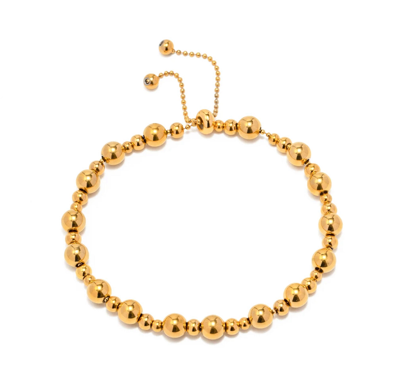 Anika Gold Beaded Bracelet image 0