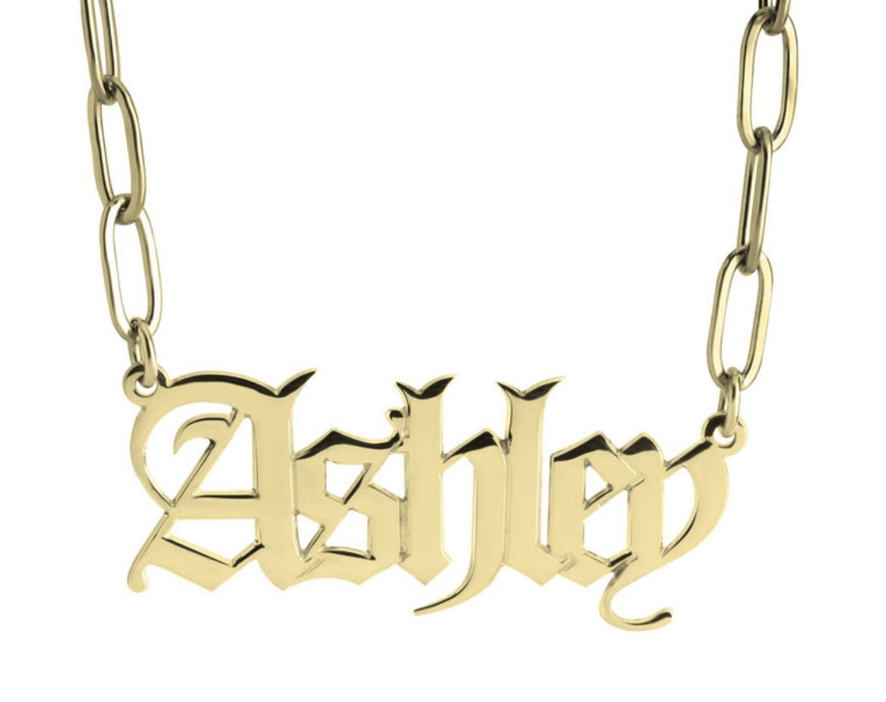 Clip Name Necklace image 0