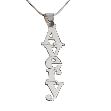 Vertical Name Necklace  image 0