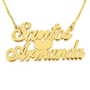 Double Name Necklace image 0