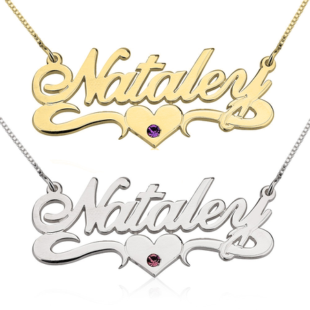 Birthstone Necklace  image 1