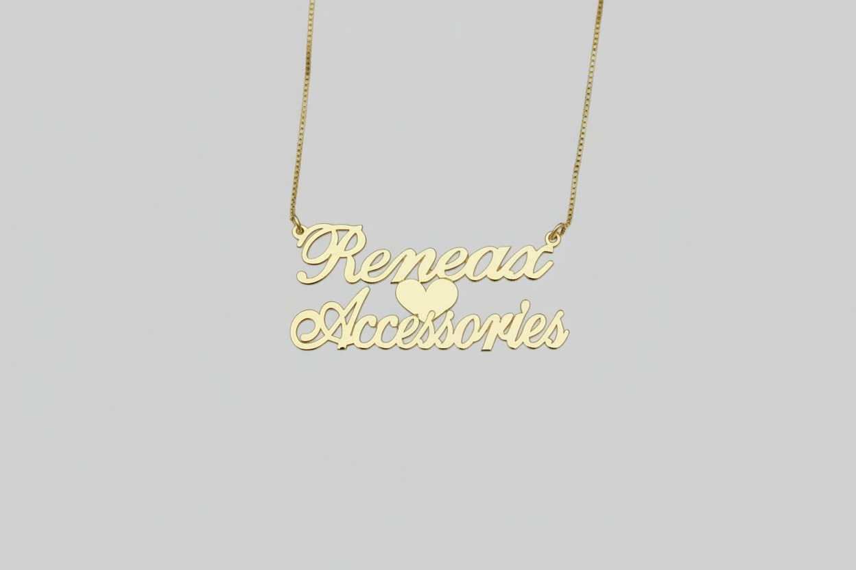 Double Name Necklace image 3