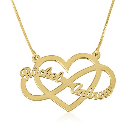 Heart Infinity Necklace image 0