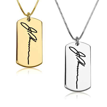 Dog Tag Necklace image 1