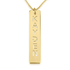 Vertical Name Necklace image 0