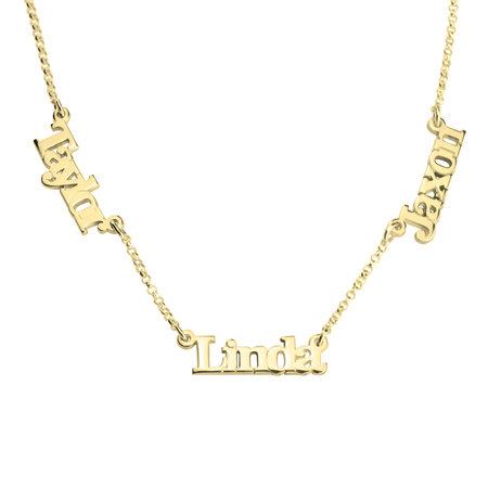 Multi Name Necklace  image 0